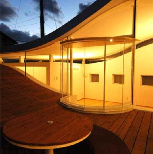 リゾートなベランダ