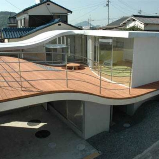 リゾートな外観