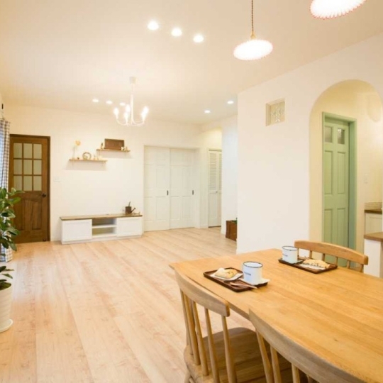 ナチュラルなリビング