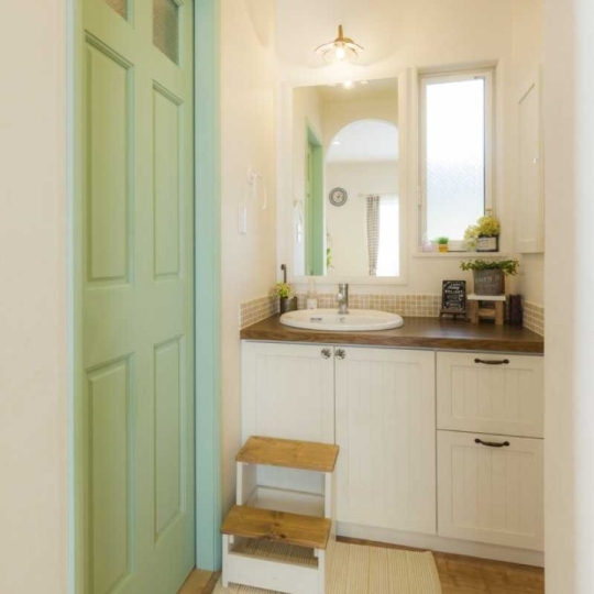 ナチュラルな洗面・脱衣所