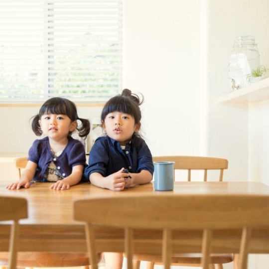 ナチュラルなキッチン・ダイニング