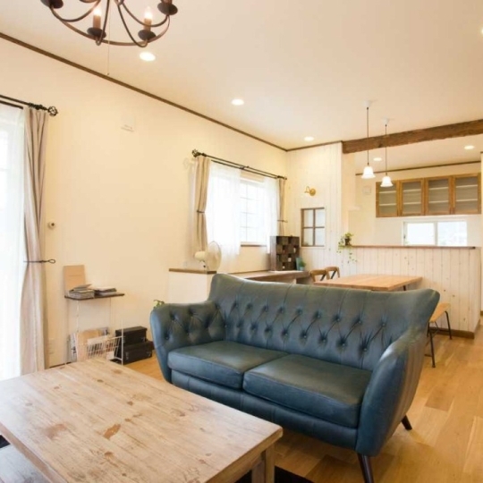 ナチュラルなリビング