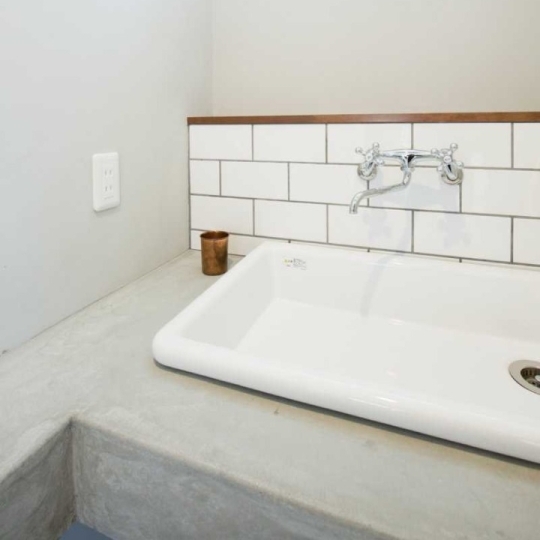 シンプルモダンな洗面・脱衣所