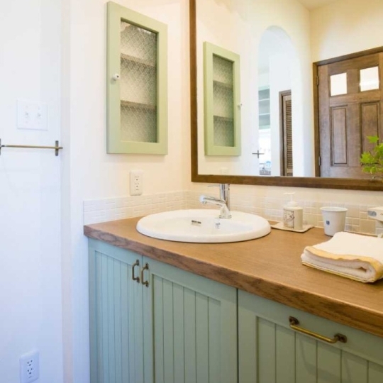 ナチュラルな洗面・脱衣所