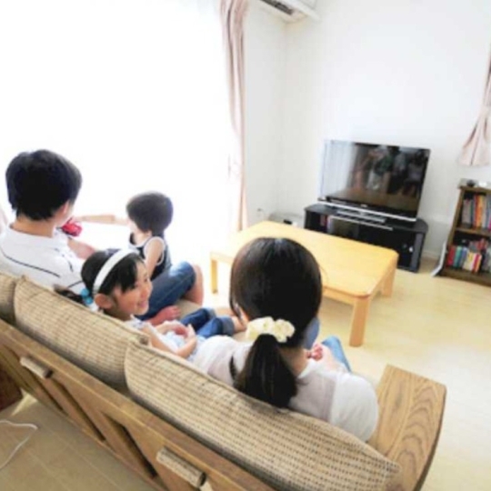 シンプルモダンなリビング