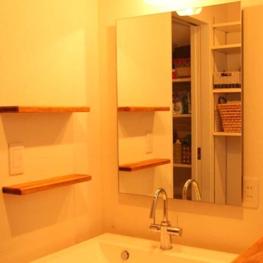 ナチュラルな洗面・脱衣所