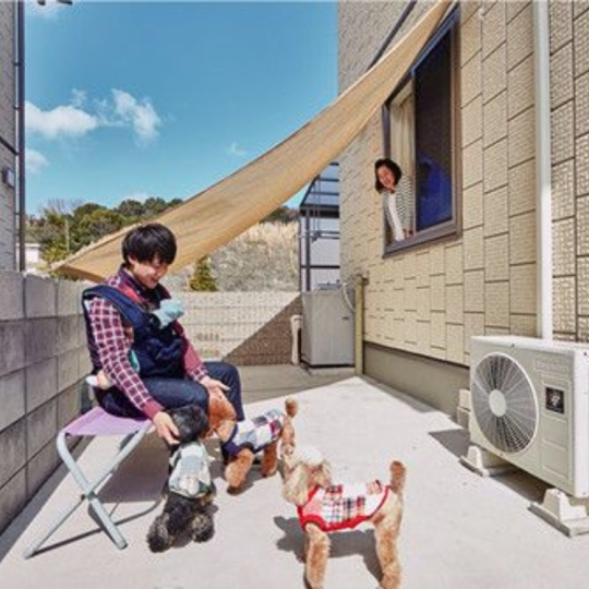 シンプルモダンなエクステリア