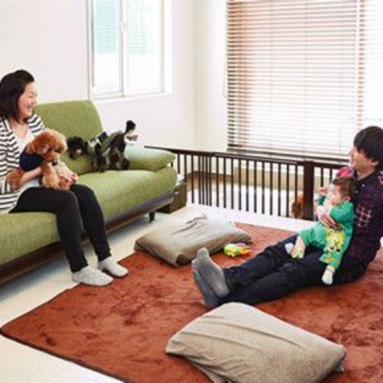 シンプルモダンなリビング