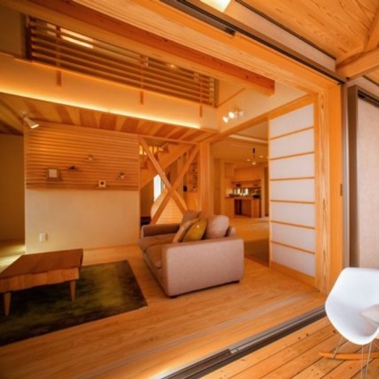 ナチュラルなリビング