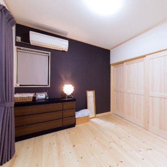 ナチュラルな寝室・こども部屋