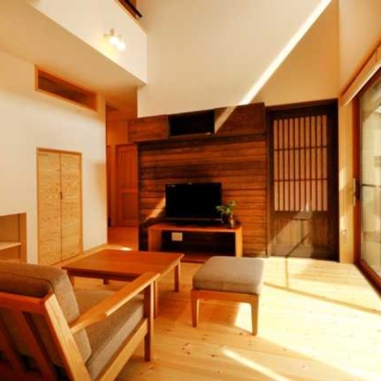 ナチュラルなリビング