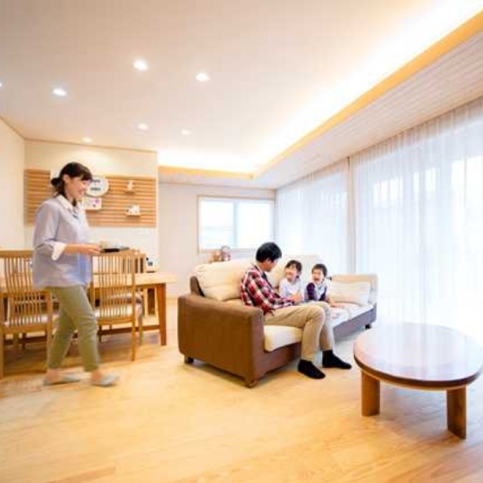 ナチュラルなリビング