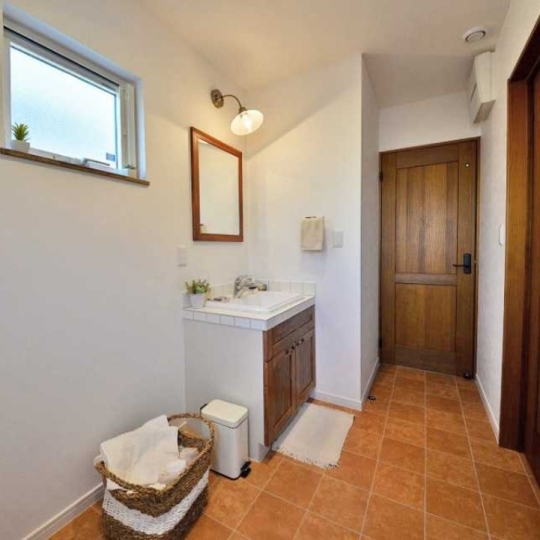 北欧風な洗面・脱衣所