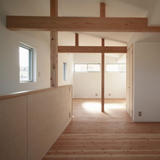 シンプルモダンな寝室・こども部屋