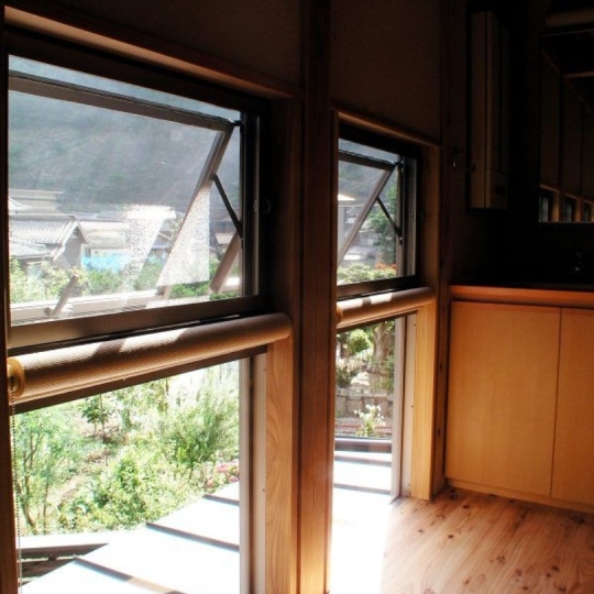 和風な洗面・脱衣所